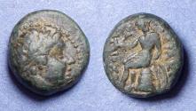 Ancient Coins - Seleucid Kingdom, Antiochos I 281-261 BC, Bronze AE13