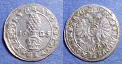 World Coins - Germany, Augsburg, Ferdinand II 1625, Silver 2 Kreuzer