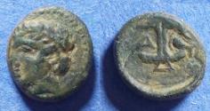 Ancient Coins - Thrace, Apollonia Pontika Circa 300 BC, AE10