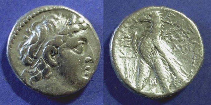 Ancient Coins - Seleucid Kingdom, Demetrius II 129-125BC, Tetradrachm