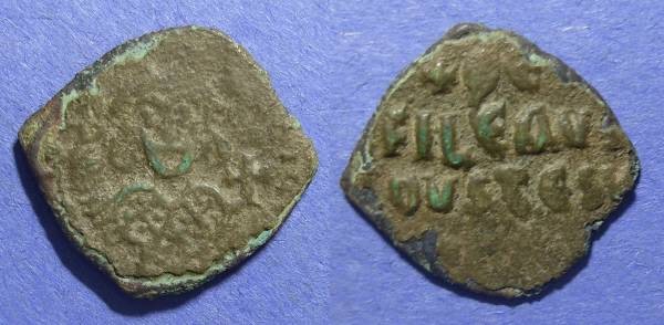 Ancient Coins - Byzantine Empire, Theophilus 829-842, Follis