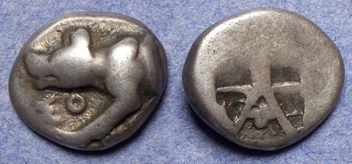 Ancient Coins - Argos,  468-421 BC, Silver Hemidrachm