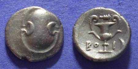 Ancient Coins - Boeotia – Federal coinage – Hemidrachm 338-315 BC