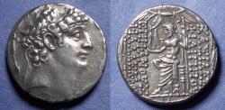 Ancient Coins - Seleucid Kingdom, Philip I 95-76 BC, Silver Tetradrachm
