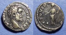 Ancient Coins - Roman Empire, Clodius Albinus (as Caesar_ 195-7, Silver Denarius