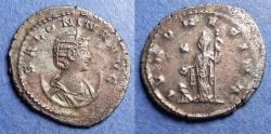 Ancient Coins - Roman Empire, Salonina 253-268, Base Silver Antoninianus