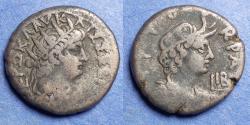 Ancient Coins - Roman Egypt, Nero 54-68, Billon Tetradrachm