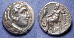 Ancient Coins - Kings of Thrace, Lysimachos 305-281 BC, Silver Drachm