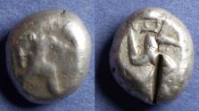 Ancient Coins - Pamphylia, Aspendos 465-430 BC, Silver Stater