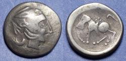 Ancient Coins - Lower Danube Celts,  Circa 150 BC, Silver Tetradrachm
