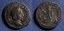Ancient Coins - Roman Empire, Caracalla 198-217, Silver Denarius