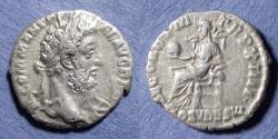 Ancient Coins - Roman Empire, Commodus 177-192, Silver Denarius