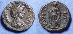 Ancient Coins - Roman Egypt, Severina 270-275, Potin Tetradrachm