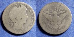 Us Coins - United States,  1896-O, Silver Barber Quarter, AG3