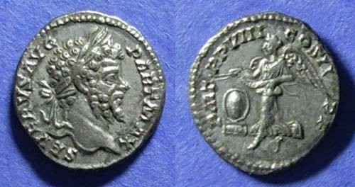 Ancient Coins - Roman Empire, Septimius Severus 193-211, Denarius