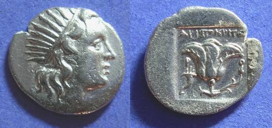 Ancient Coins - Rhodes - Drachm Circa 160 BC 