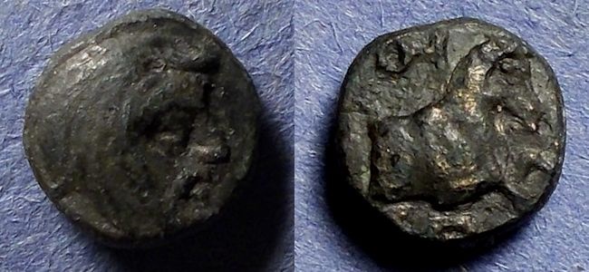 Ancient Coins - Ionia & Lydia, Spithridates (satrap) 334 BC, AE11