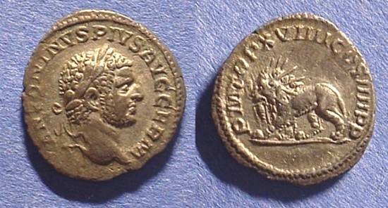Ancient Coins - Caracalla 198-217 AD Denarius