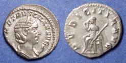 Ancient Coins - Roman Empire, Herennia Etruscilla 249-251, Silver Antoninianus