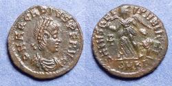 Ancient Coins - Roman Empire, Arcadius 383-408, Bronze AE4