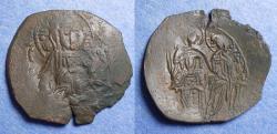 Ancient Coins - Byzantine Empire, Michael VIII 1261-1282, Bronze Trachy