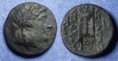 Ancient Coins - Seleucid Kingdom, Antiochos II 261-241 BC, Bronze AE16
