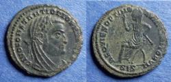 Ancient Coins - Roman Empire, Divo Constantius I d. 306, Bronze 1/2 Follis