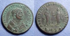 Ancient Coins - Roman Empire, Diocletian Struck 305-7, Bronze Retirement Follis