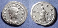 Ancient Coins - Roman Empire, Julia Maesa 218-223, Silver Denarius