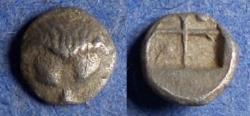 Ancient Coins - Bosporos, Pantikapaion Circa 460 BC, Tetartemorion