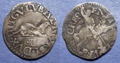World Coins - Italy, Urbino, Guidobaldo II 1538-74, Silver Armellino