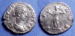 Ancient Coins - Roman Empire, Crispina 178-184, Silver Denarius