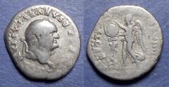 Ancient Coins - Roman Empire, Vespasian 69-79, Silver Denarius
