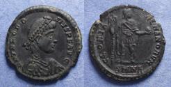 Ancient Coins - Roman Empire, Theodosius 279-395, Bronze AE2