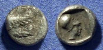 Ancient Coins - Ialysos, Caria 480-408 BC, Obol