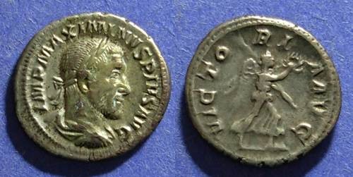 Ancient Coins - Roman Empire, Maximinus 235-238, Denarius