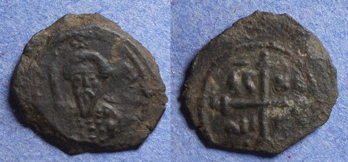 World Coins - Crusader Antioch, Tancred (Regent) 1101-3, 1104-12, Bronze Follis