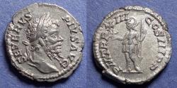 Ancient Coins - Roman Empire, Septimius Severus 193-211, Silver Denarius