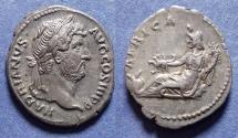 Ancient Coins - Roman Empire, Hadrian 117-138, Silver Denarius