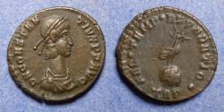 Ancient Coins - Roman Empire, Constantius II 337-361, Bronze Half Centenionalis