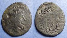 Ancient Coins - Syrtica, Zitha (?) Circa 50 BC, Bronze AE24
