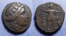 Ancient Coins - Thessaly, Larissa Circa 250 BC, Bronze AE19