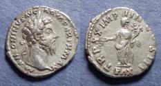 Ancient Coins - Roman Empire, Marcus Aurelius 161-180, Silver Denarius