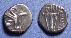 Ancient Coins - Ionia, Teos 320-294 BC, Silver Diobol