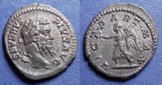 Ancient Coins - Roman Empire, Septimius Severus 193-211, Silver Denarius