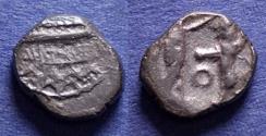 Ancient Coins - Phoenicia, Sidon, Ba'alshillem II 401-366 BC, Silver 1/16 shekel