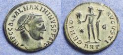 Ancient Coins - Roman Empire, Maximinus II (as Augustus) 310-313, Bronze Follis