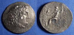Ancient Coins - Kings of Thrace: Kavaros, In the name of Alexander III Struck 225-215, Tetradrachm