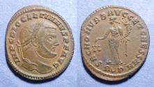 Ancient Coins - Roman Empire, Diocletian 284-305, Bronze Follis