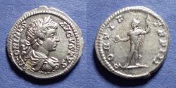 Ancient Coins - Roman Empire, Caracalla 198-217, Silver Denarius